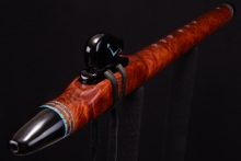 Redwood Burl Native American Flute, Minor, Low E-4, #G10G